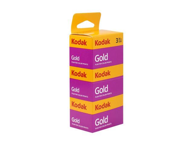 2x Kodak GOLD 200 Color Negative Film (35mm Roll Film, 36 Exposures) - 3 Pack
