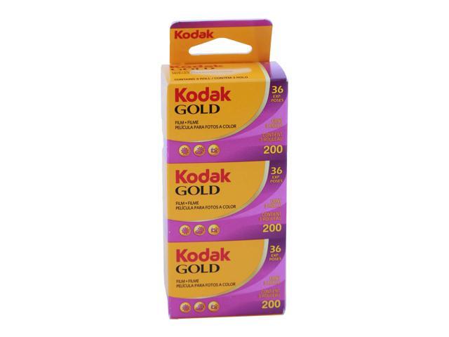 2x Kodak GOLD 200 Color Negative Film (35mm Roll Film, 36 Exposures) - 3 Pack