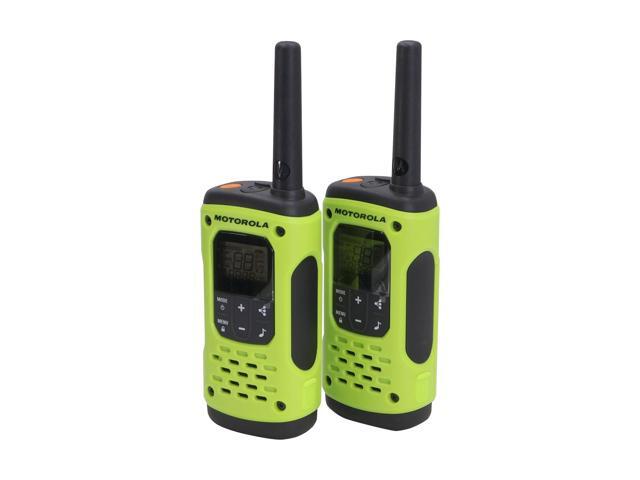 Motorola Talkabout T600 H2O 35-Mile Waterproof Two-Way Radios (Green) - 2 Pack