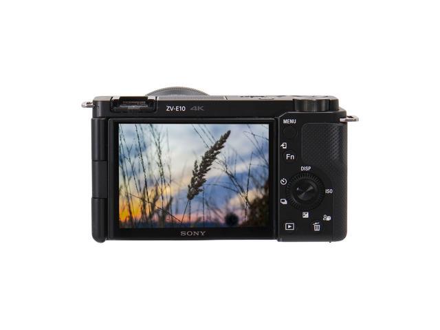 Sony - Alpha ZVE10: APS-C Content Creators’ Camera - Black - image 9