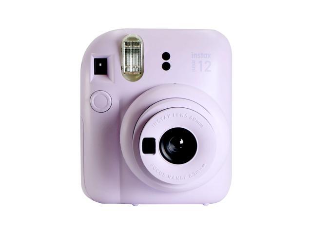 FUJIFILM INSTAX MINI 12 Instant Film Camera (Lilac Purple) with 4x Fujifilm 2x10 Film Mini Instax Film Pack