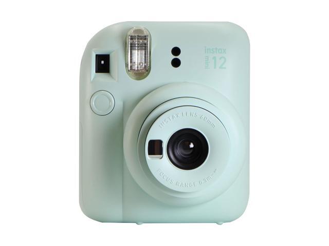 FUJIFILM INSTAX MINI 12 Instant Film Camera (Mint Green) with 4x Fujifilm 2x10 Film Mini Instax Film Pack