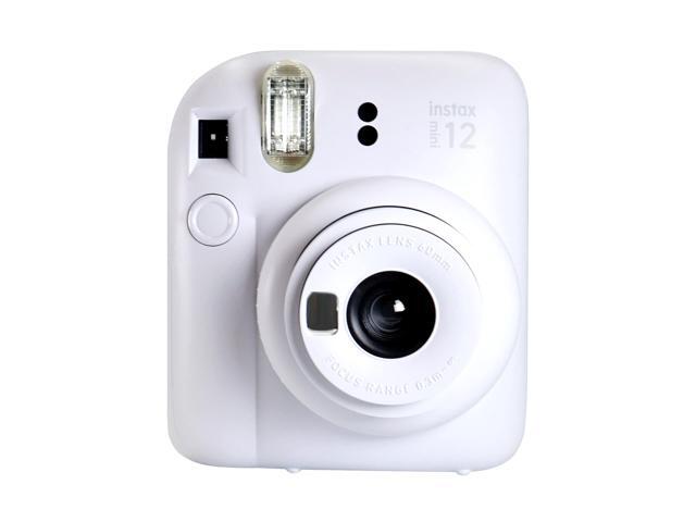 FUJIFILM INSTAX MINI 12 Instant Film Camera (Clay White) with Fujifilm 2x10 Film Mini Instax Film Pack
