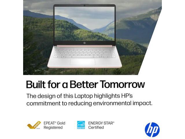 HP - 14" Laptop - Intel Celeron N4500 2021 - 4GB Memory - 64GB eMMC - Pale Rose Gold - image 7