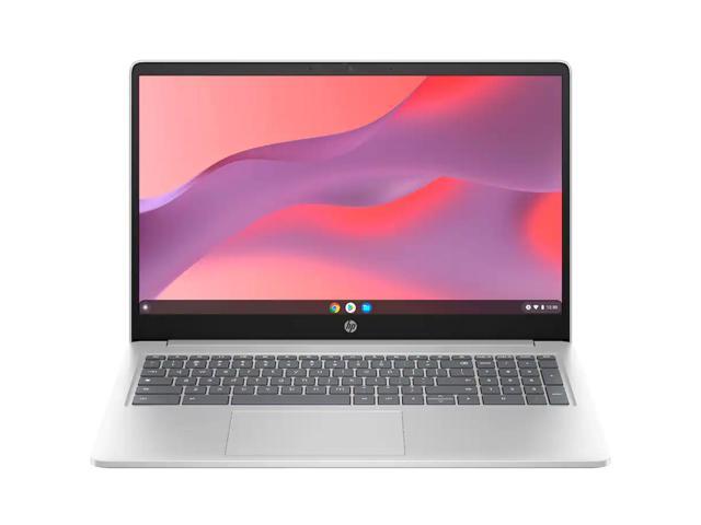 HP - 15.6" Chromebook Laptop - Intel Processor N200 2023 - 8GB Memory - 64GB eMMC - Natural Silver - image 7