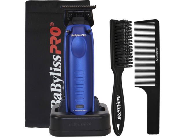 BaBylissPRO FXONE LO-PROFX FX72 Trimmer Kit + Fade Brush, 9' Comb, Trimmer Pouch