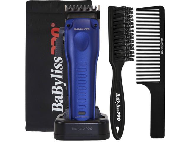 BaBylissPRO FXONE Clipper Kit with Fade Brush, 9' Comb & Clipper Pouch