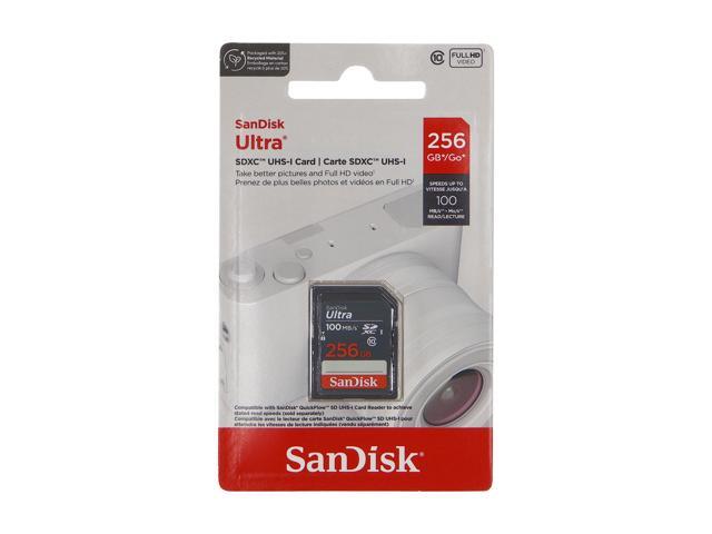 5x SanDisk Ultra 256GB UHS-I 100MB/s Class 10 SDXC Memory Card