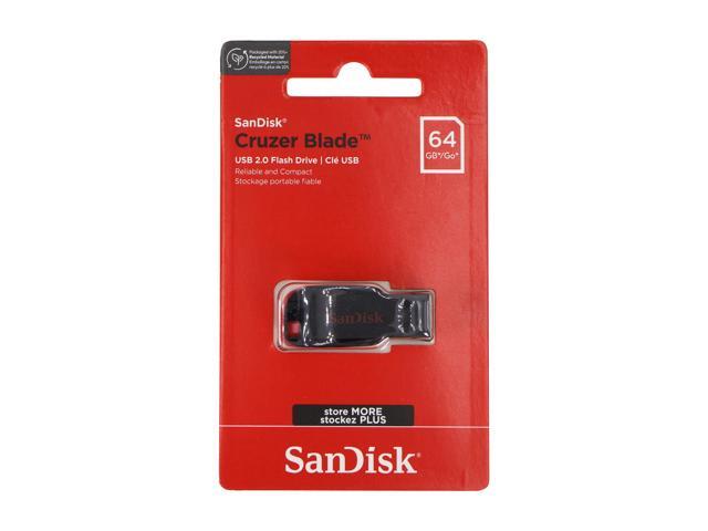 8x SanDisk Cruzer Blade USB Flash Drive - 64GB (Red)