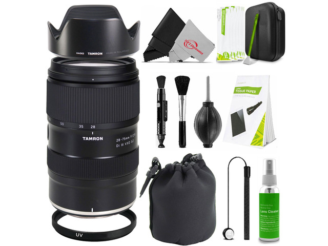 Tamron 28-75mm f/2.8 Di III VXD G2 Lens for Sony E Mount Cameras Protective Lens Gear