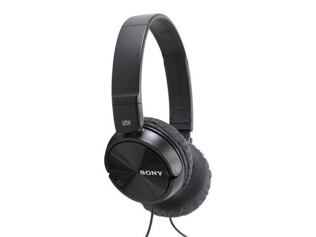 Sony MDR-ZX110NC Noise-Canceling On-Ear Headphones with JBL T110 in Ear Headphones and Fitness and Wellness Plus Software