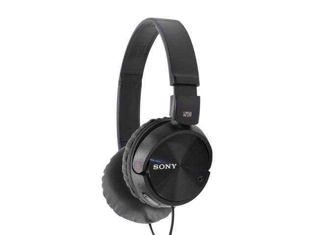 Sony MDR-ZX110NC Noise-Canceling On-Ear Headphones with JBL T110 in Ear Headphones and Fitness and Wellness Plus Software
