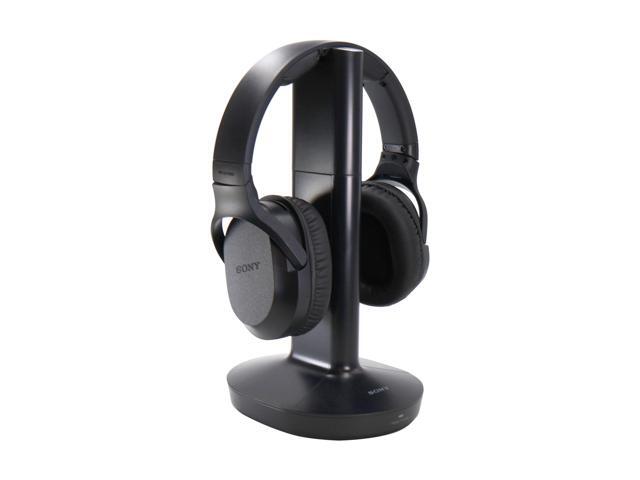 2x Sony RF400 Wireless Home Theater Headphones for Watching TV (WHRF400), Black