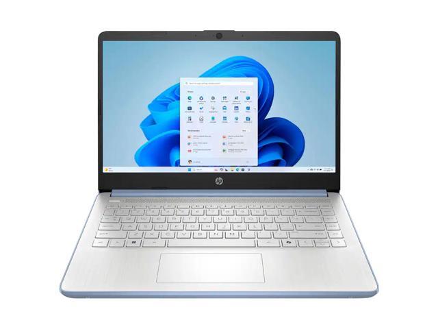 HP - 14" Laptop - Intel Processor N150 2025 - 4GB Memory - 128GB UFS - Sky Blue - image 8