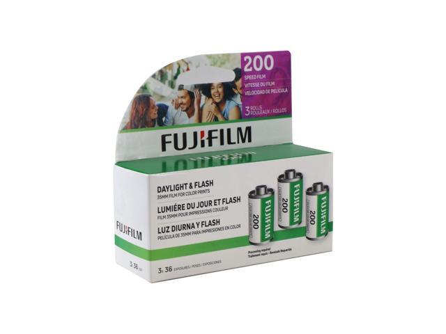 5x Fujifilm 200 Color Negative 35mm Film (36 Exposures) - 3 Pack