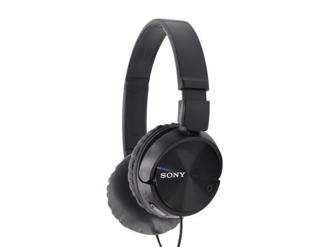 Sony XB100 Portable Waterproof Bluetooth Speaker (Black) with Sony MDR-ZX110 On-Ear Wired Headphones (Black)