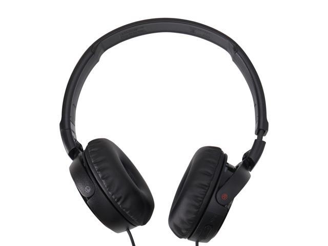 Sony XB100 Portable Waterproof Bluetooth Speaker (Black) with Sony MDR-ZX110 On-Ear Wired Headphones (Black)