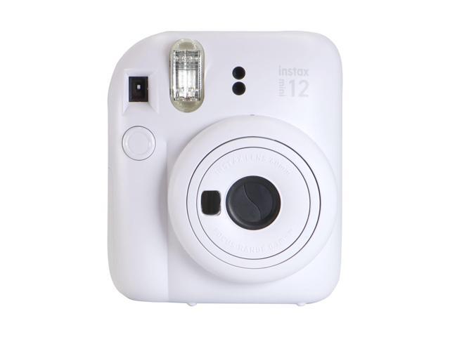 All-in-1 Instax Mini 12 Clay White Camera Bundle Case Album Frames 40 Film Pack Kit Gif