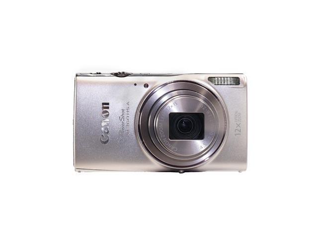 Canon - PowerShot ELPH 360 HS A Full HD Video 20.2-Megapixel Digital Camera - Silver - image 11