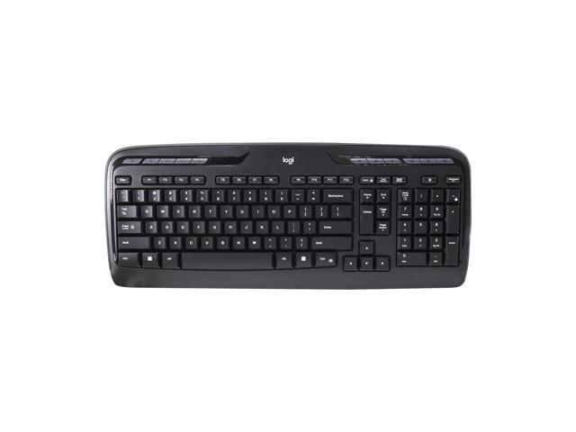 5x Logitech MK320 Full-size Wireless Membrane Keyboard and Mouse Bundle for PC - Black