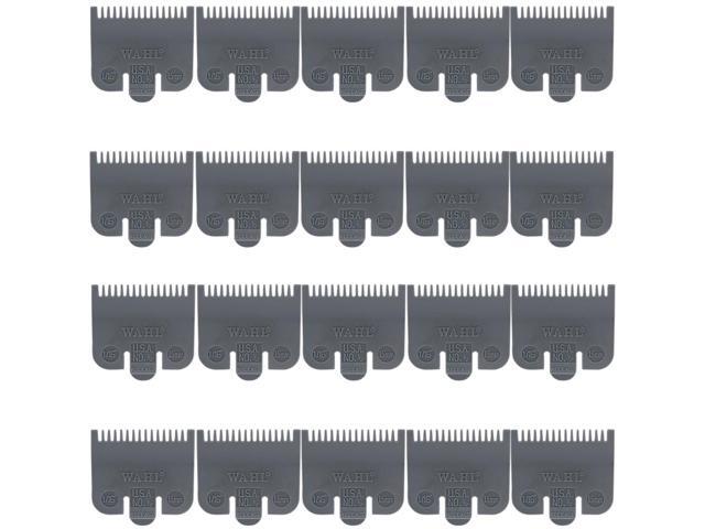 20 Units Wahl Color-Coded Clipper Guide [#1/2] - 1/16' #3137-101