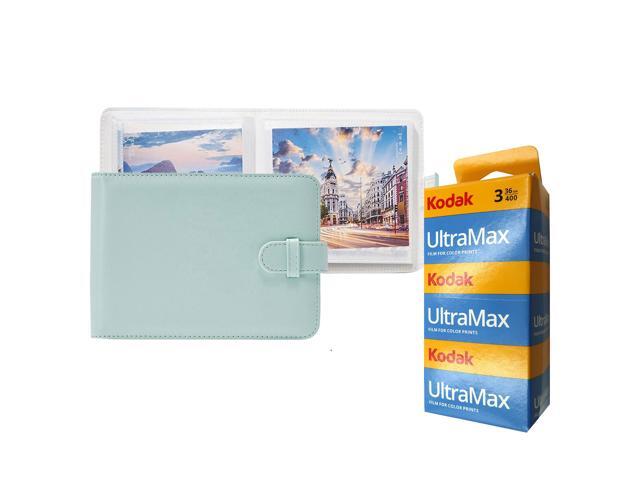 Kodak UltraMax 400 Color Negative Film (35mm, 36 Exposures) - 3 Pack with Photo Album