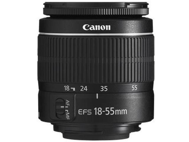 Canon EF-S 18-55mm III f3.5-5.6 Camera Lens with 58mm Deluxe Lens Accessory Kit
