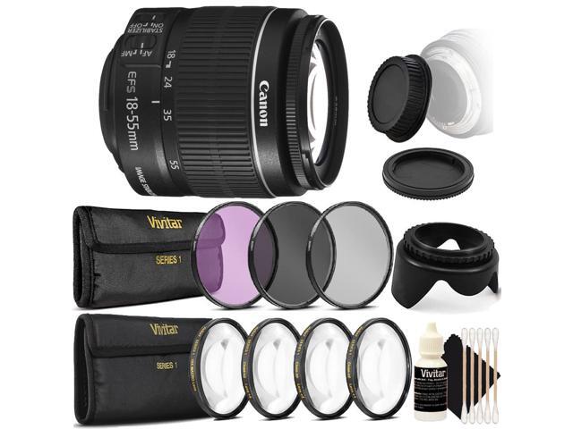 Canon EF-S 18-55mm f/3.5-5.6 IS II Lens for Canon T6i T6 T6S and Ultimate Accessory Kit