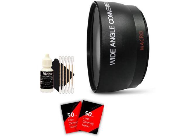 Vivitar 52mm Wide Angle Lens Kit for Canon EOS 70D,80D & All Canon DSLR Camera