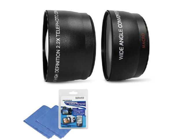 Vivitar 52mm Wide Angle Lens Kit for Canon EOS Rebel T4i T6 T5 & All Canon DSLR Camera