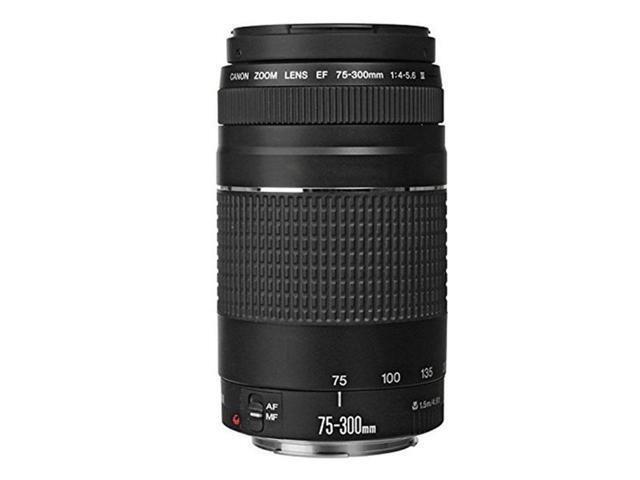 Canon Zoom Telephoto 75-300mm f/4.0-5.6 III Lens for T3 T3i T5 T5I 60D 70D Kit