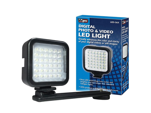 Vidpro LED-36X Digital Photo and Video LED Light Kit