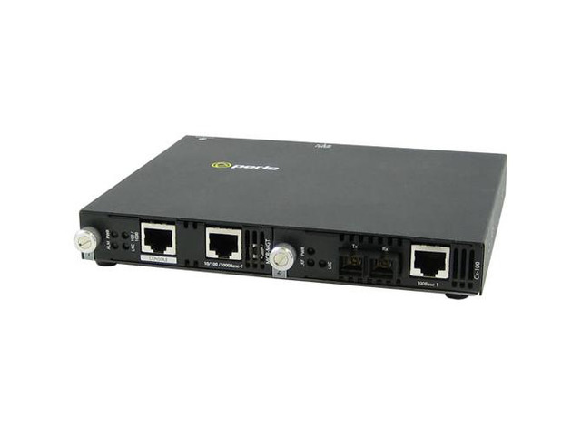 Perle 05070364 SMI-100-S2SC40 - Fast Ethernet IP Managed Standalone media converter. 100BASE-TX (RJ-45) [100 m/328 ft.] to 100BA