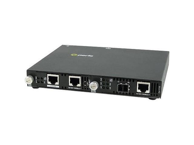 Perle 05070654 SMI-1110-S2LC10 - 10/100/1000 Gigabit Ethernet IP Managed Standalone Media and Rate Converter. 10/100/1000BASE-T