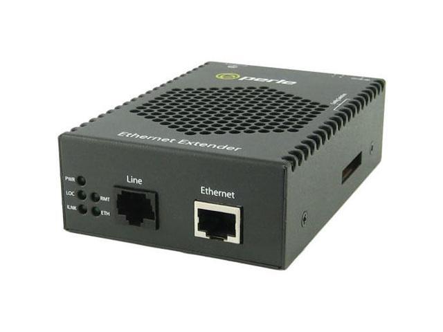 Perle 06003620 eX-1S110-RJ-XT - Fast Ethernet Industrial Temperature Ethernet Extender - 1 port 10/100Base-TX (RJ-45). RJ45 Int