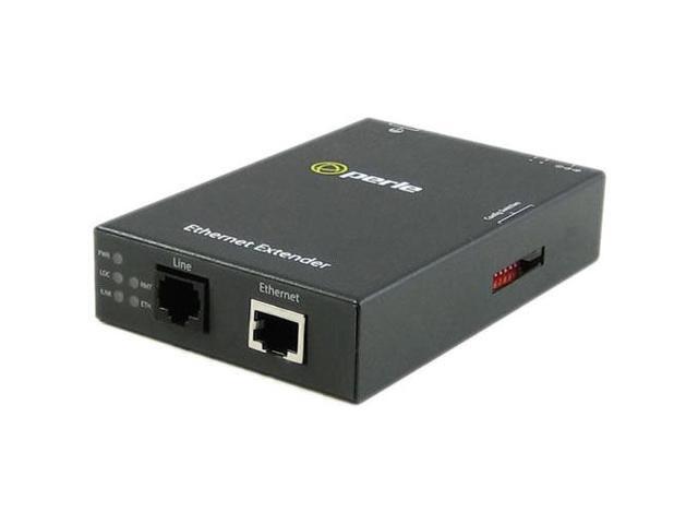 Perle 06003804 eX-KIT11-S110-RJ - Fast Ethernet Extender Kit- 1 pair of 1 port eX-1S110-RJ Ethernet Extenders - USA Power Cord