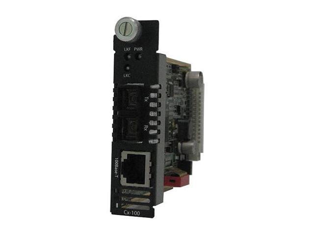 Perle 05052250 CM-100-S2SC40 - Fast Ethernet Media Converter Managed Module 100BASE-TX (RJ-45) [100 m/328 ft.] to 100Base-EX 131