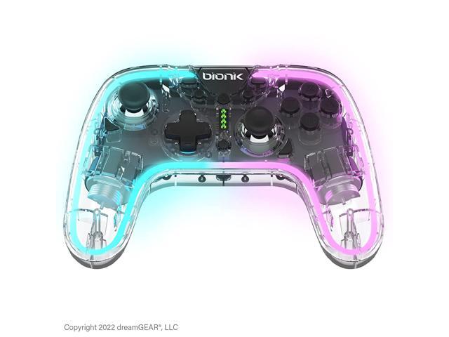 Bionik NeoGlow Wireless RGB Gaming Controller for Nintendo Switch/Switch OLED/PC