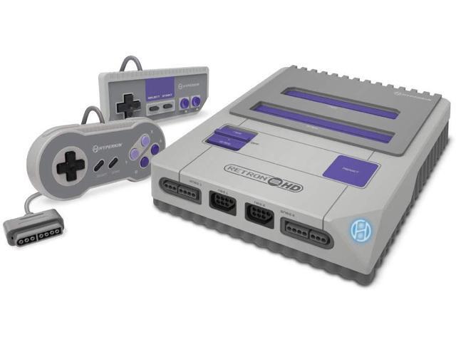 Hyperkin RetroN 2 HD Gaming Console for Nintendo NES / SNES / Super Famicom - Gray