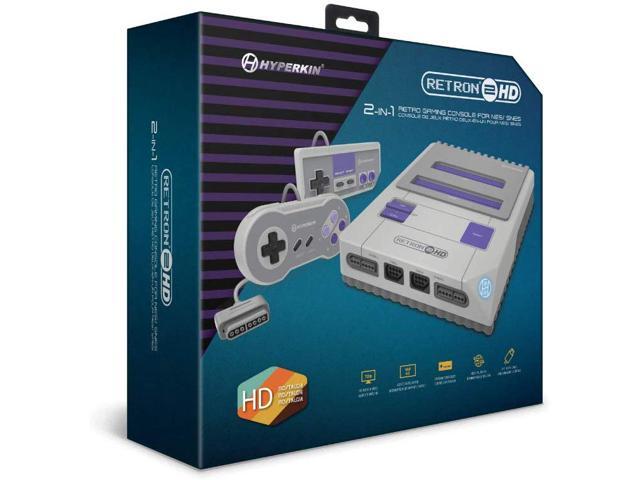 Hyperkin RetroN 2 HD Gaming Console for Nintendo NES / SNES / Super Famicom - Gray