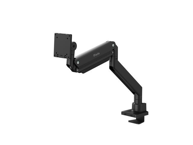 Pixio PS2S Titan Black Premium Single Monitor Arm Ultrawide Heavy-Duty Stand fits up to 57 inch Monitors Holds up to 59.4lbs VESA Compatible...