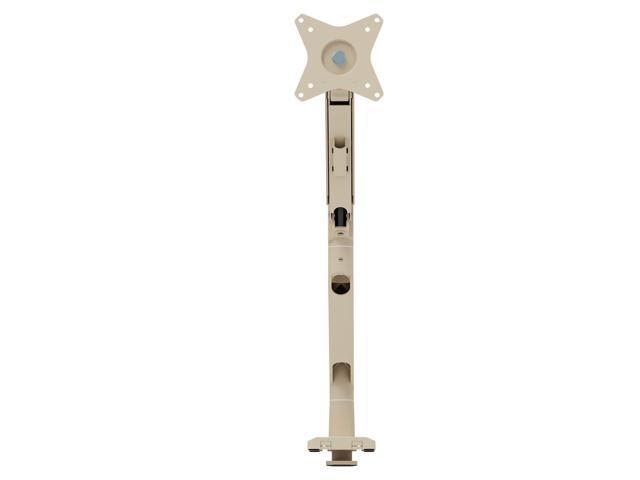 Pixio PS1S Wave Beige Single Monitor Arm Stand Desk Mount - Fits up to 32 inches Monitors and up to 19.8lbs. VESA Compatibility and Integrated...