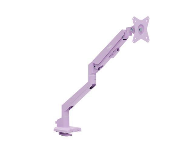 Pixio PS1S Wave Purple Single Monitor Arm Stand Desk Mount - Fits up to 32 inches Monitors and up to 19.8lbs. VESA Compatibility and Integrated...