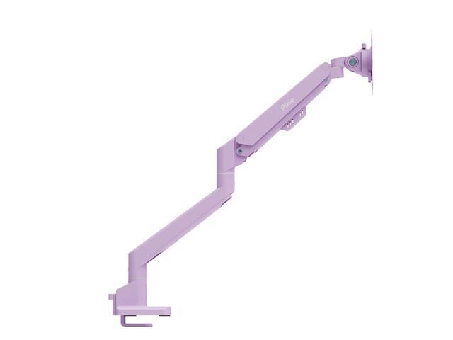 Pixio PS1S Wave Purple Single Monitor Arm Stand Desk Mount - Fits up to 32 inches Monitors and up to 19.8lbs. VESA Compatibility and Integrated...