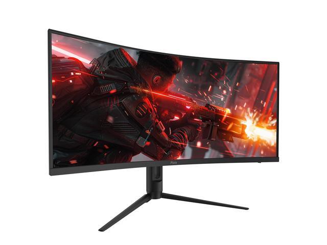 Pixio PXC348C Neo 34 inch 180Hz Refresh Rate UWQHD 1440p Ultrawide Resolution 1000R Curve Fast VA Panel 1ms Response Time USB-C DisplayPort 65W...