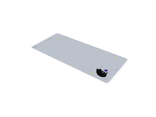 Pixio Mouse Pads - 36 x 16 inch XXL Space Kitty Cat Blue Multifunctional Large Desk Mats for Gaming, Office, Desktop Anti-slip Waterproof Washable...