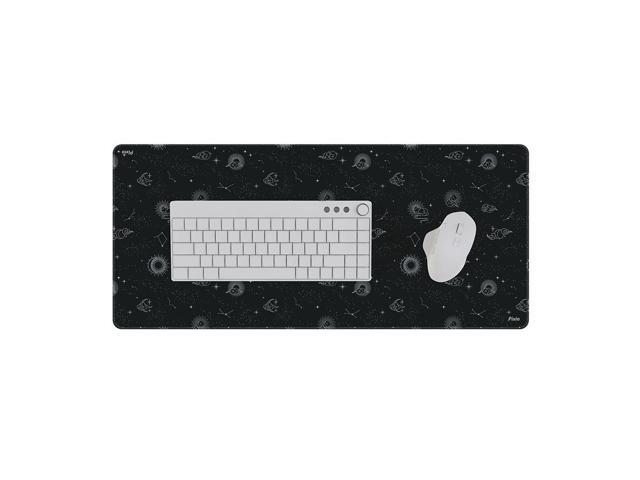 Pixio Mouse Pads - 36 x 16 inch XXL Celestial Black Multifunctional Large Desk Mats for Gaming, Office, Desktop Anti-slip Waterproof Washable...