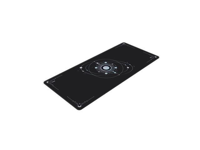 Pixio Mouse Pads - 36 x 16 inch XXL Cosmic Orbit Black Multifunctional Large Desk Mats for Gaming, Office, Desktop Anti-slip Waterproof Washable...