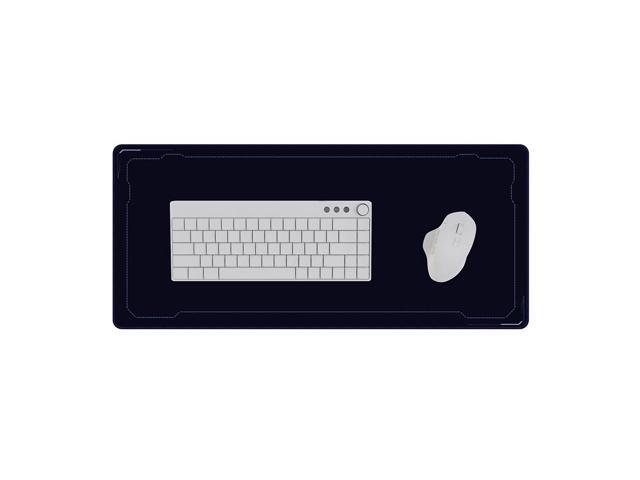 Pixio Mouse Pads - 36 x 16 inch XXL Gray Border Black Multifunctional Large Desk Mats for Gaming, Office, Desktop Anti-slip Waterproof Washable...