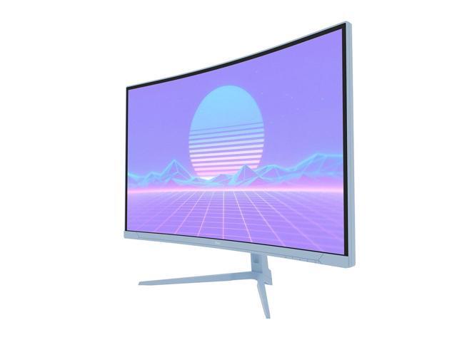 Pixio PXC278 Wave Blue 27 inch 180Hz Refresh Rate QHD 1440p Resolution 1650R Curved Fast VA Panel 1ms GTG Response Time Adaptive Sync HDR Curved...